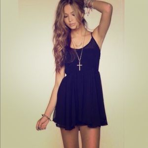 Brandy Melville SOLD OUT Navy Nora Dress
